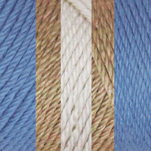 Bleu classique/moka/bois de coton