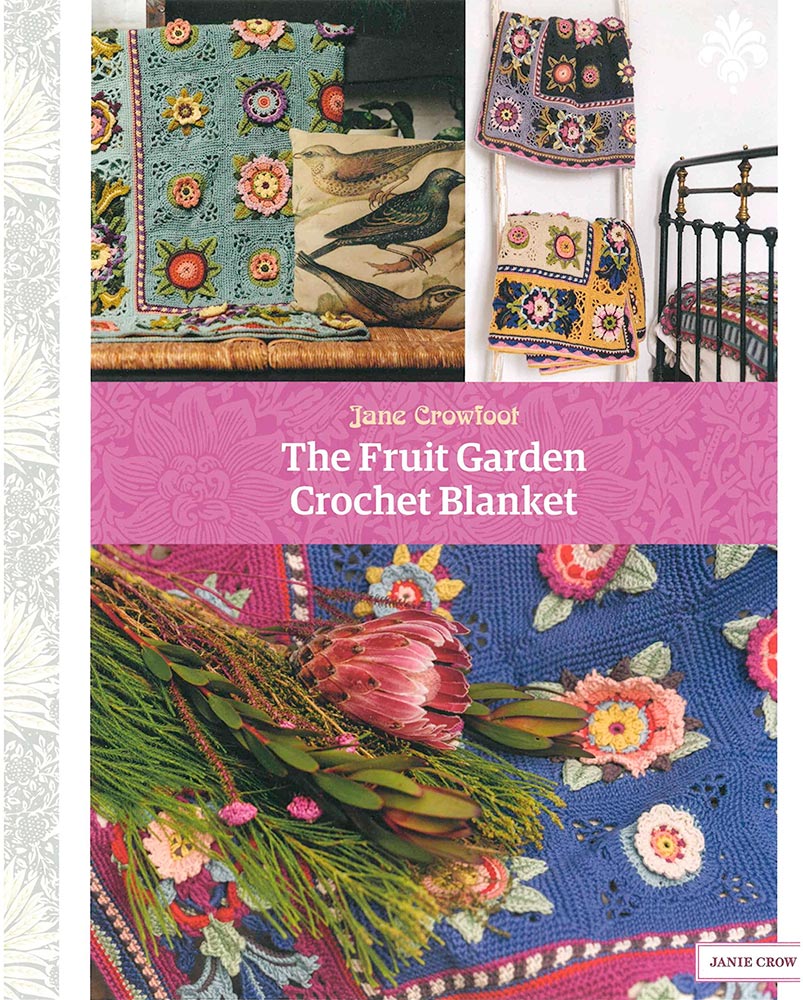 The Fruit Garden Crochet Blanket Book Mary Maxim