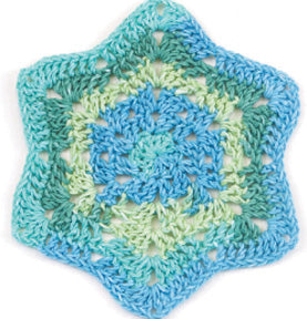 Free Striped Dishcloth Crochet Pattern