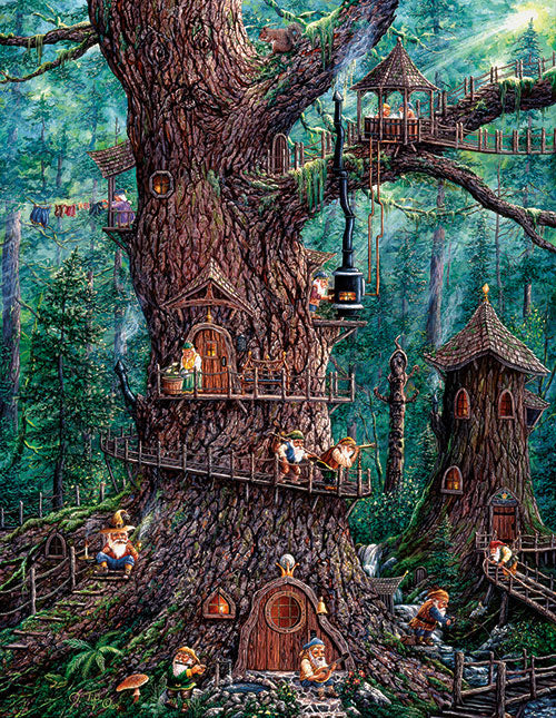 Forest Gnomes Jigsaw Puzzle