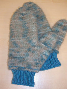 Free Felted Mittens Knit Pattern