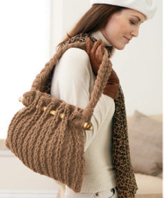 Knit Hobo Bag Pattern Free Free Autumn Tote Bag Crochet Pattern