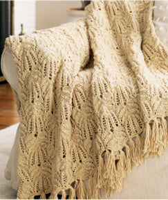 Free Lacy Afghan Knit Pattern