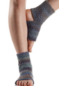 Free Yoga Socks Knit Pattern