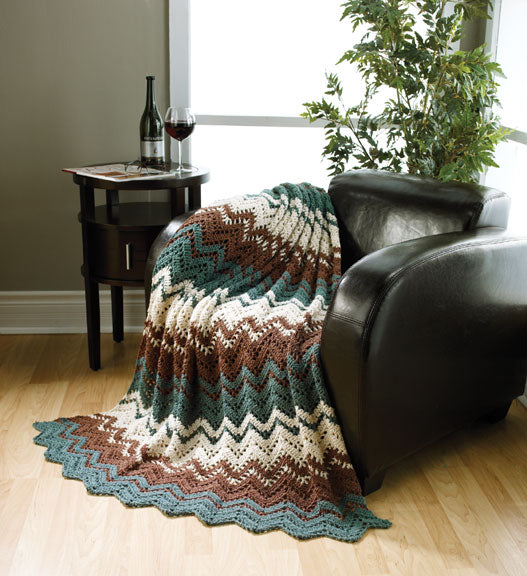 Rippled Lace Throw