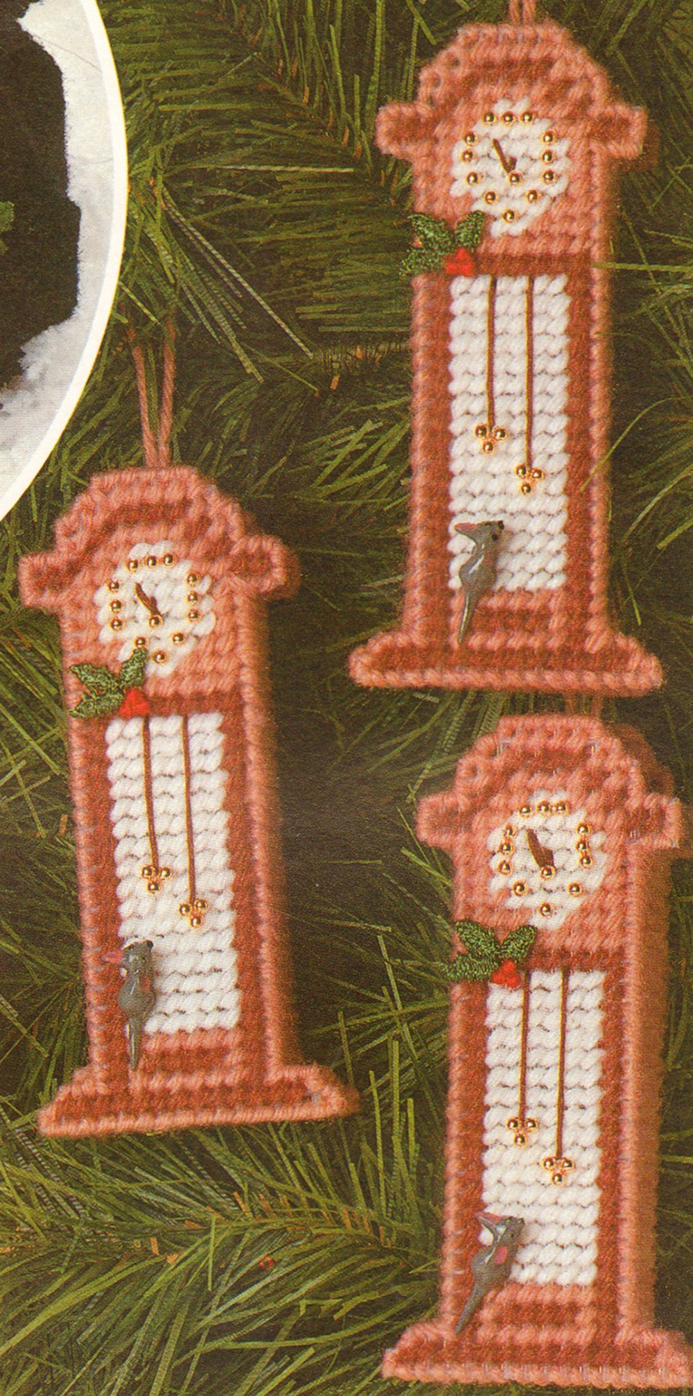 Mini Clocks Ornaments Pattern