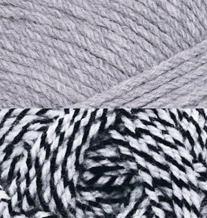 Light Grey/Black Ragg