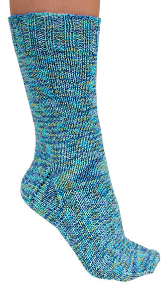 Free Bounce Sock Knit Pattern