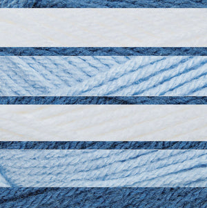 Denim/Bleu doux/Blanc