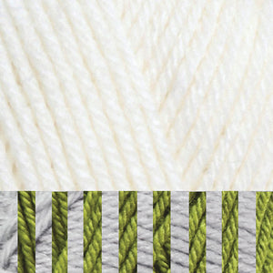 Spring Green/Cream/Dove