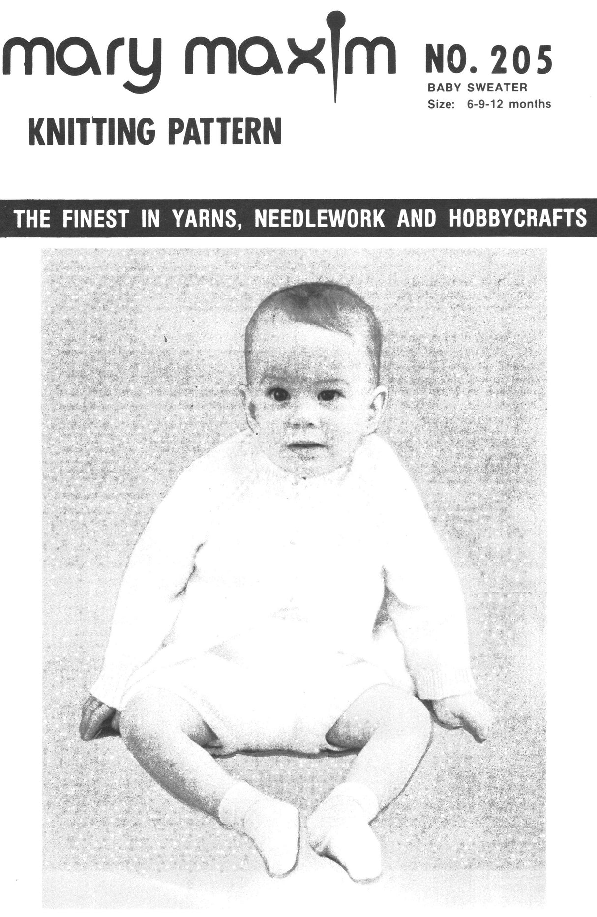 Patrón de suéter de bebé