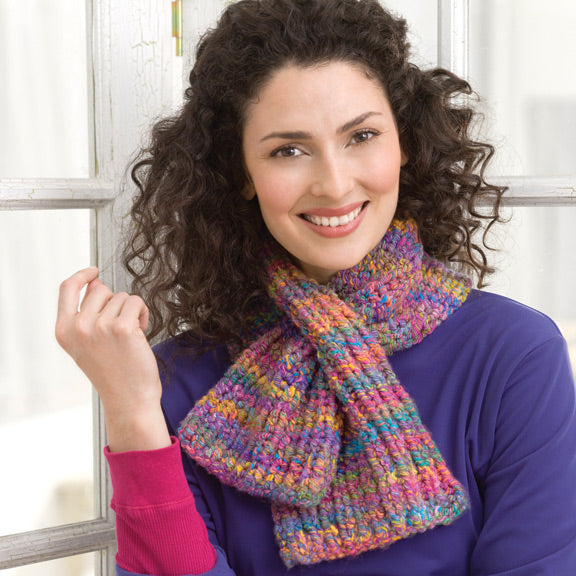 Free Keyhole Scarf Knit Pattern