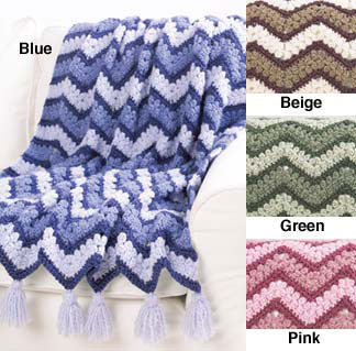 Free Harmony Ripple Afghan Crochet Pattern