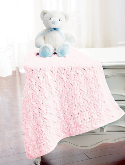 Free Staggered Squares Blanket Knit Pattern