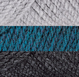 Gris claro/Verde azulado jaspeado/Gris oscuro