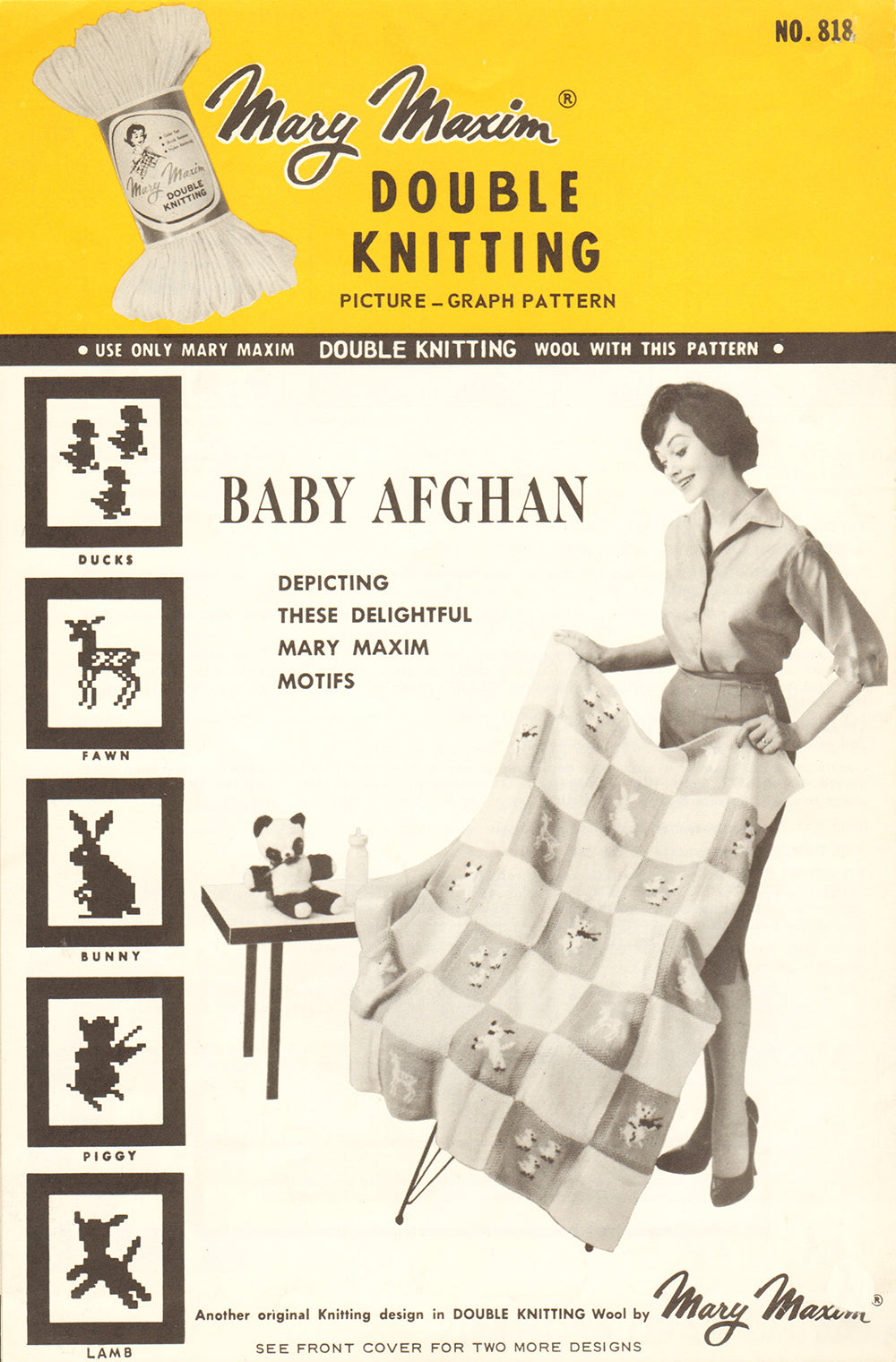 Playing Card, Colonial Rose and Baby Afghan Pattern