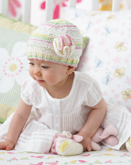 Free Frilly Hat & Tootsies Pattern