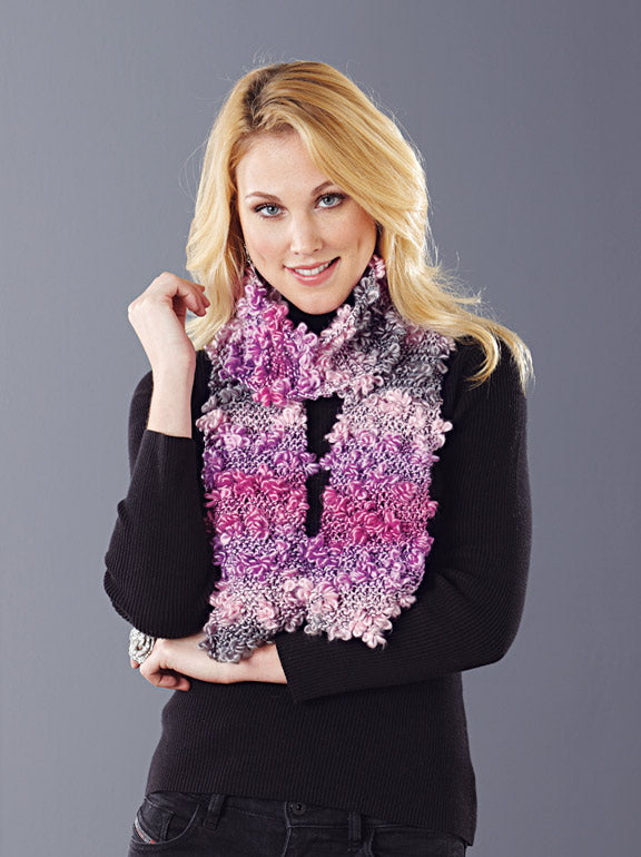 Free Knit Flower Scarf Pattern – Mary Maxim