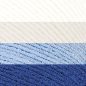 Light Denim/Dark Denim/Aran/Cottonwood