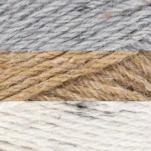 Gris/Duna de arena/Algodón crudo