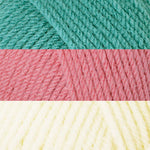 Crocheted Stripes Throw