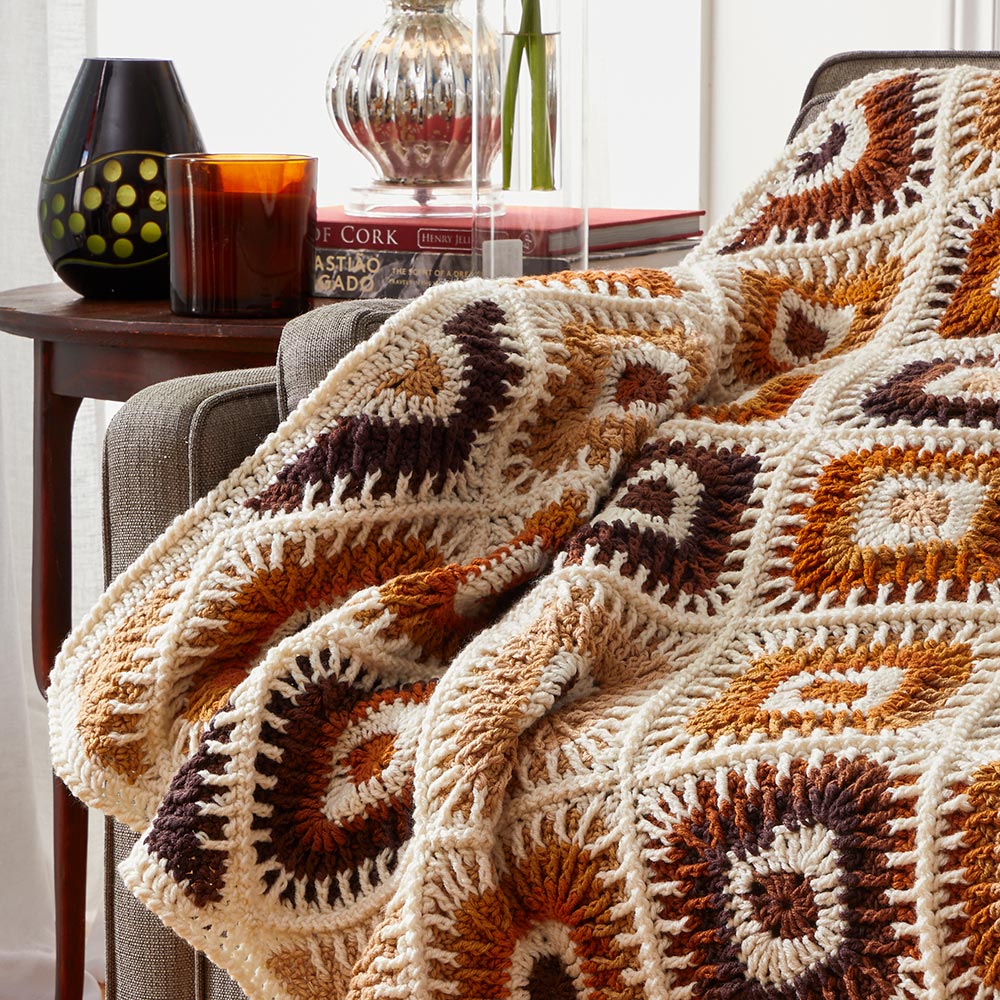 Mary Maxim Dazzler Diamond Afghan - Thumbnail 4