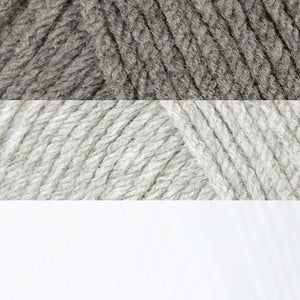 Gris medio/Gris claro/Blanco