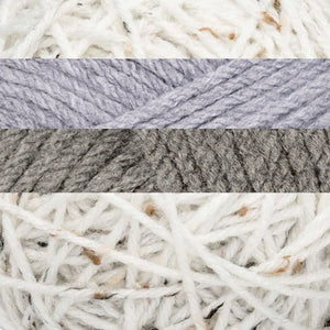 Light Grey/Medium Grey/Aran Irish Tweed