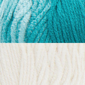 Deep Teal Ombre/Aran