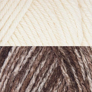 Aran Irish Twist/Marrón Brezo