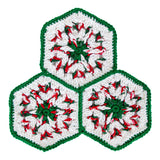 Falda rústica del árbol del copo de nieve