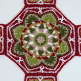 Persian Tiles Throw (Mary Maxim Mellowspun DK)
