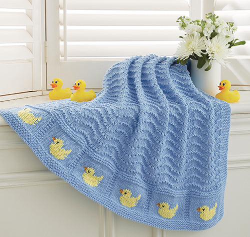 Ducks in a Row Blanket – Mary Maxim