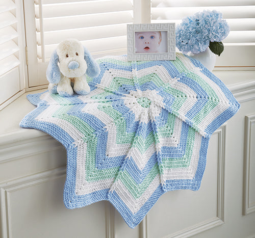 Dreamy Baby Blanket - Blue