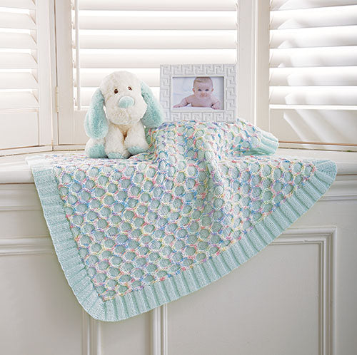 Honeycomb Blanket – Mary Maxim