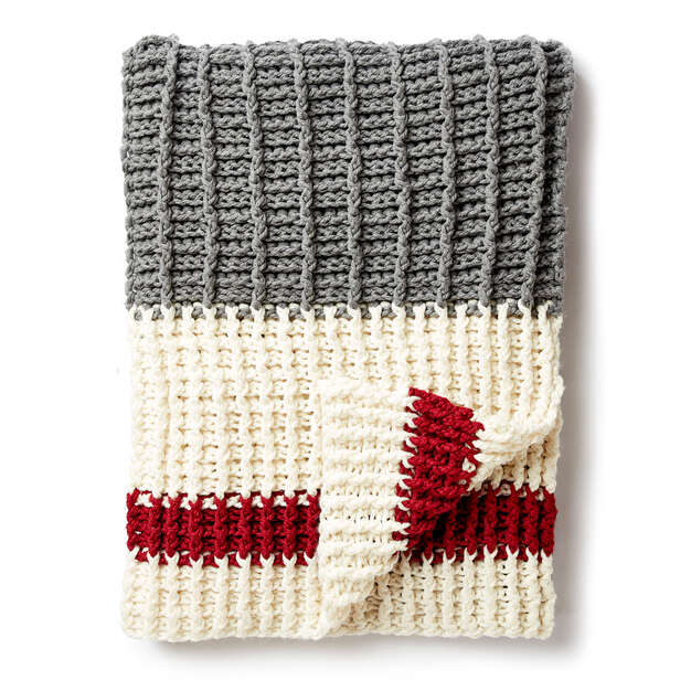 Free Lumberjack Crochet Throw Pattern
