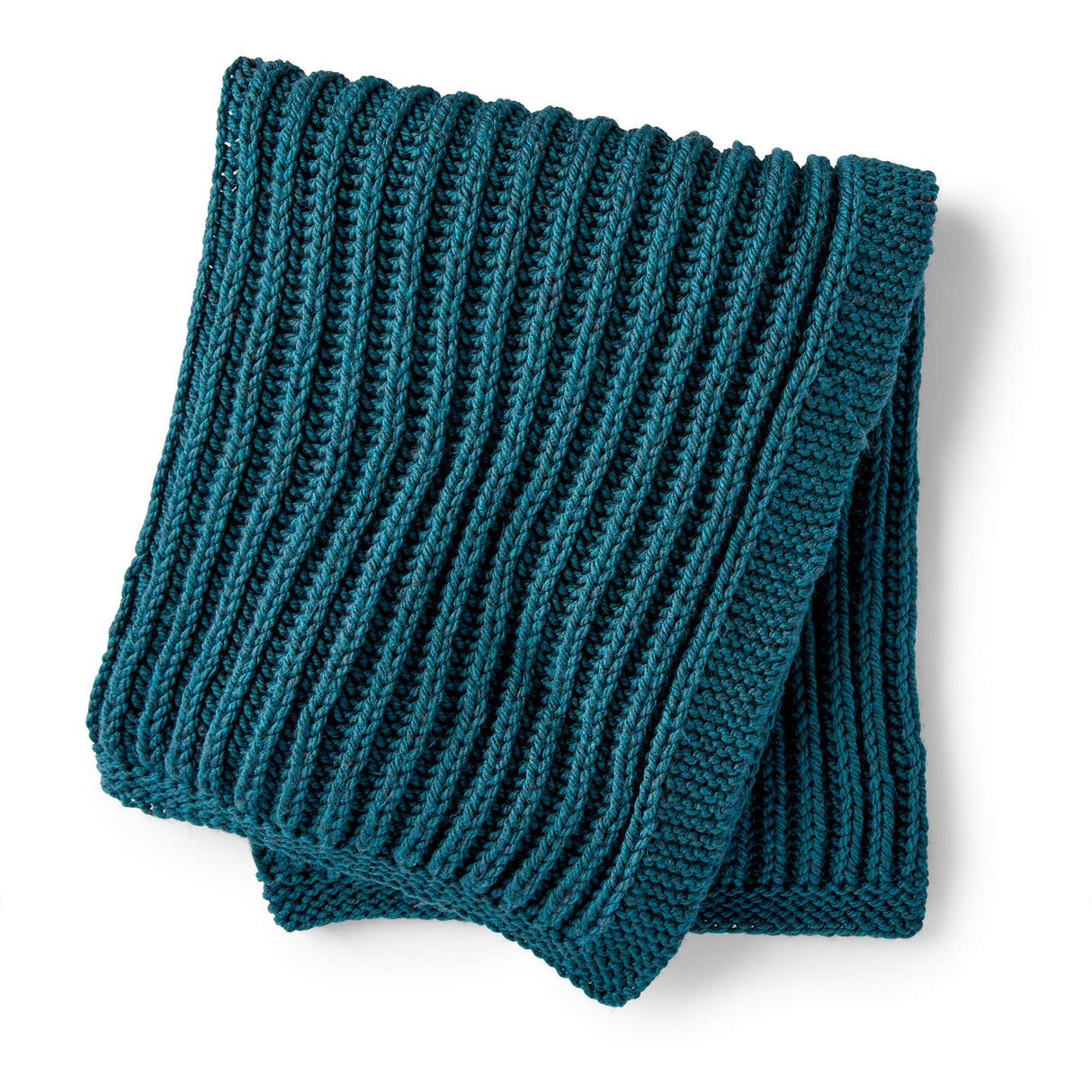 Free Squishy Fisherman's Rib Knit Blanket Pattern