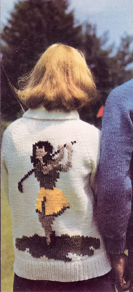 Men's or Women's Golfer Jacket Pattern – Mary Maxim