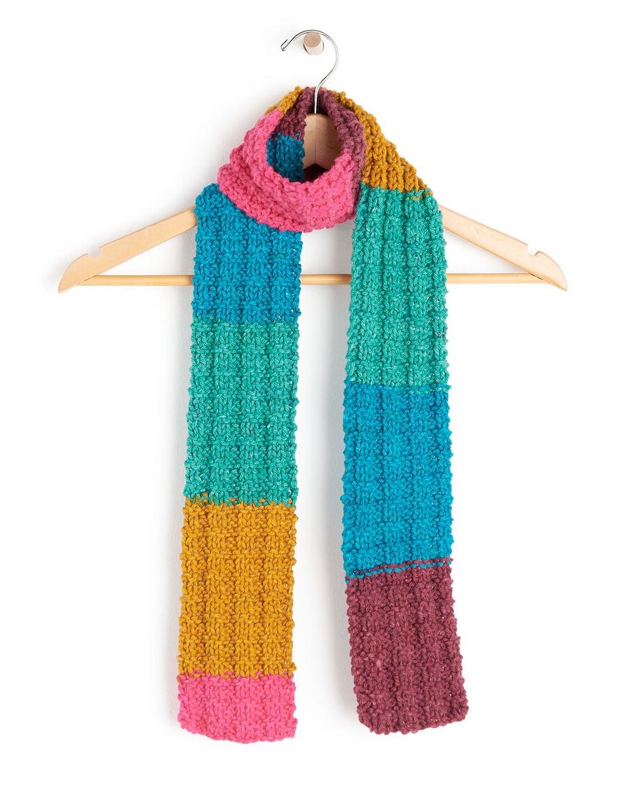 Free Heartwarming Knit Scarf Narrow Version Pattern – Mary Maxim