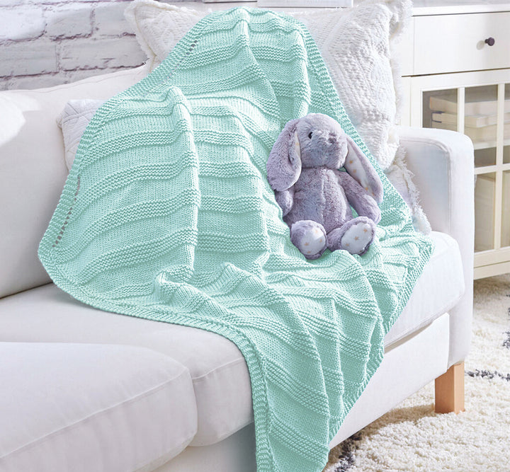 Free Cuddly Knit Baby Blanket Pattern