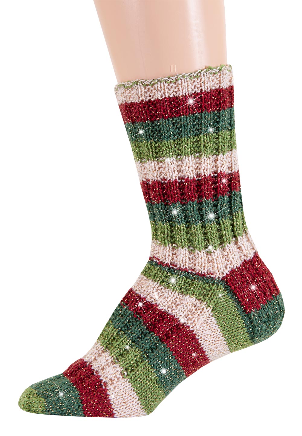Free Festive Sock Pattern