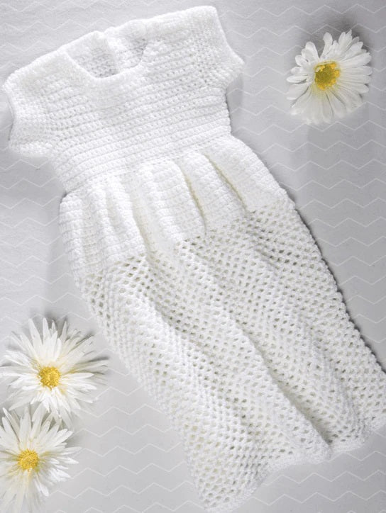 Free Baby Crochet Christening Gown Pattern – Mary Maxim
