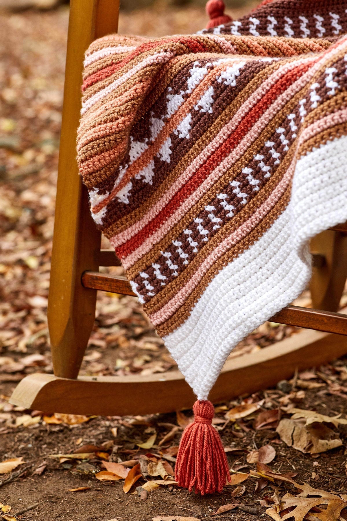 Free Peach Azalea Blanket Pattern – Mary Maxim