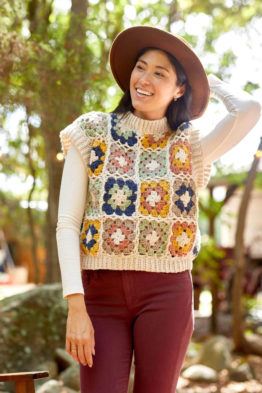 Free Granny Square Crochet Vest Pattern