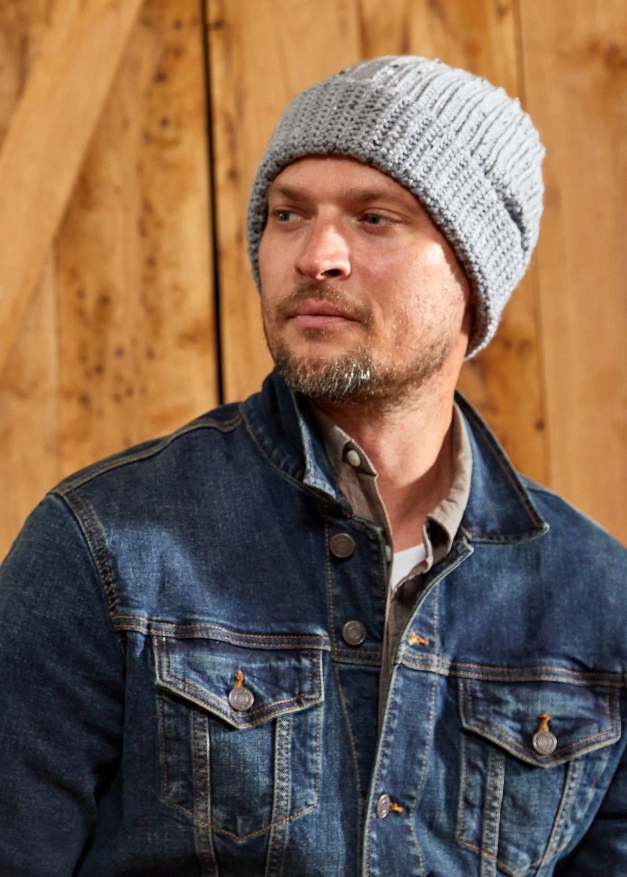 Free Tweed Ribbed Crochet Beanie Pattern – Mary Maxim