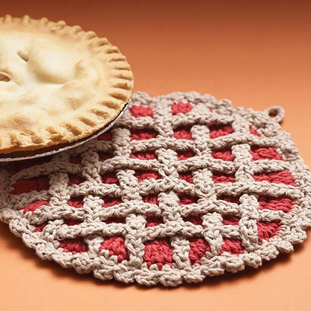 Free Cherry Pie Hot Pad Pattern – Mary Maxim