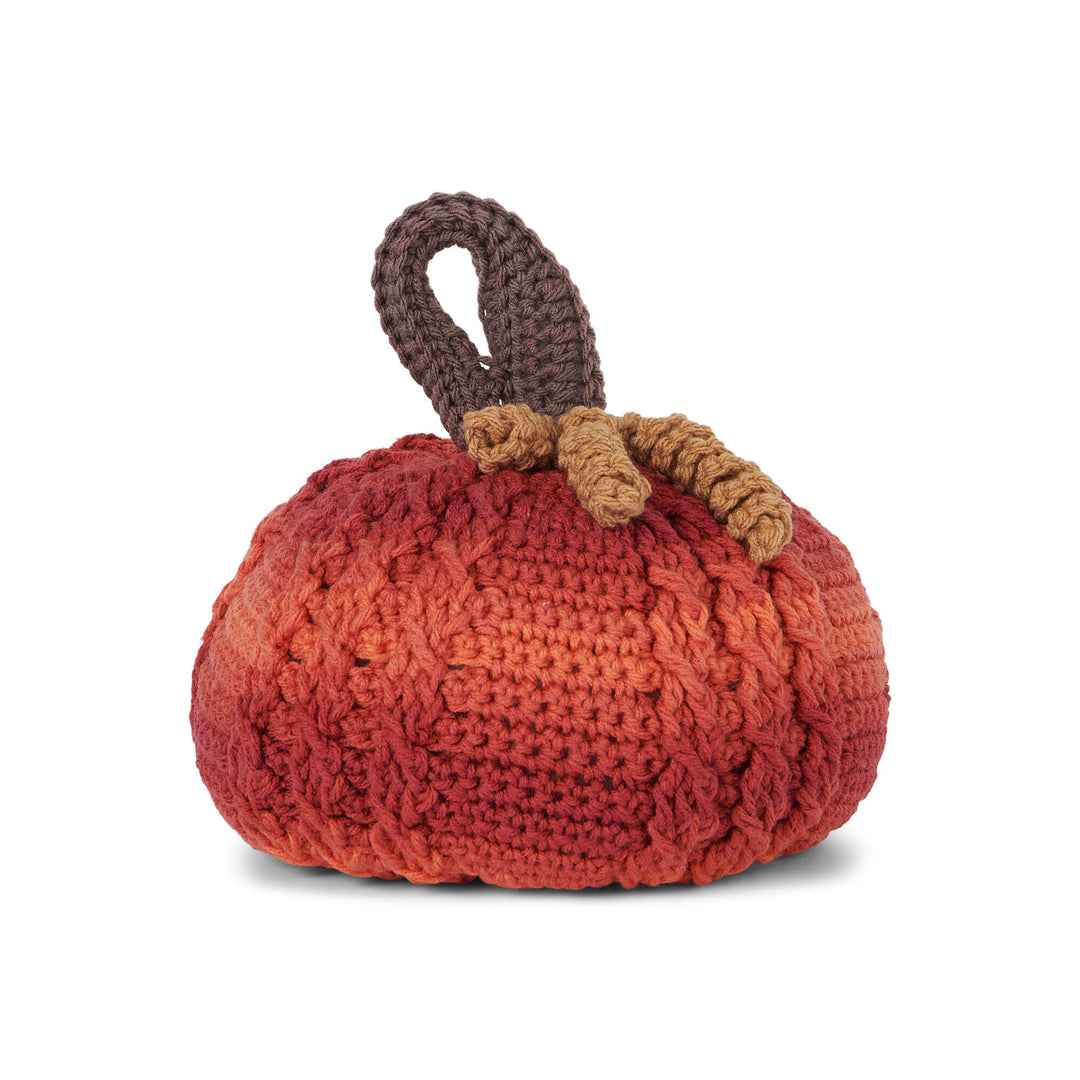 Free Braided Crochet Pumpkins Pattern