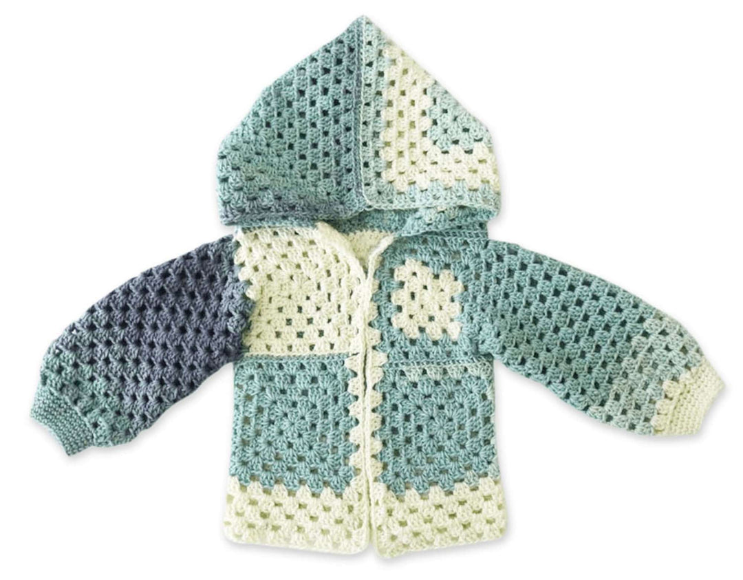 Free Crochet Granny Jacket Pattern