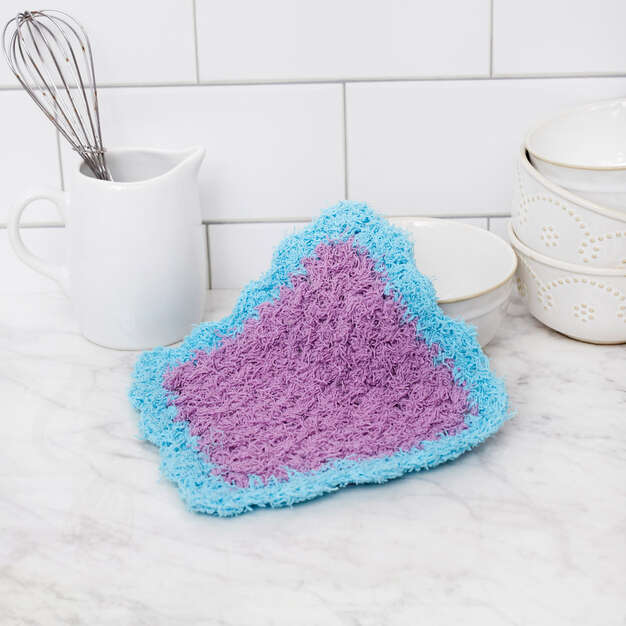 Free Scalloped Edge Crochet Washcloth Pattern