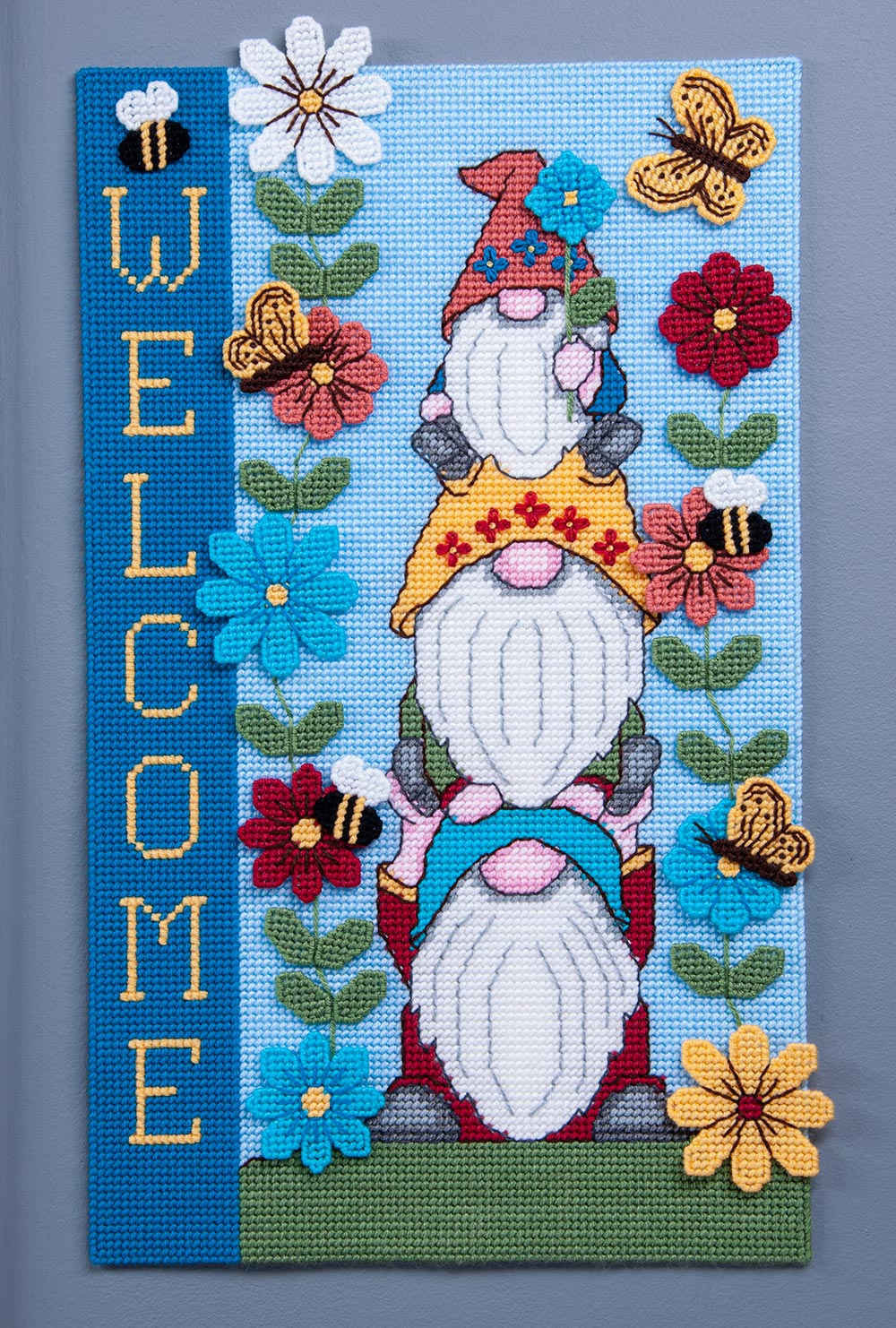Spring Gnomes Plastic Canvas Ensemble – Mary Maxim